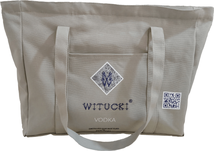 WITUCKI® Vodka Shopping Bag (Tasche / Shopper)