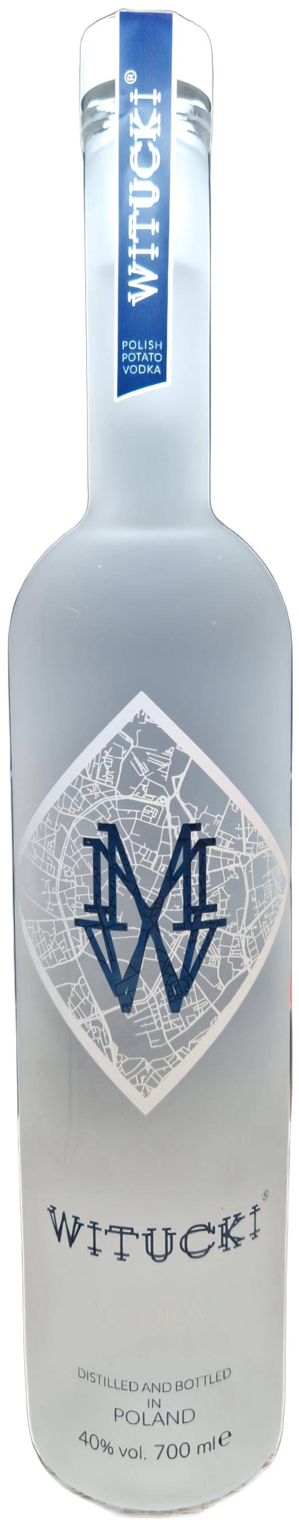 WITUCKI® Vodka • Polnischer Premium Kartoffel Wodka • ohne Zusätze • Glutenfrei